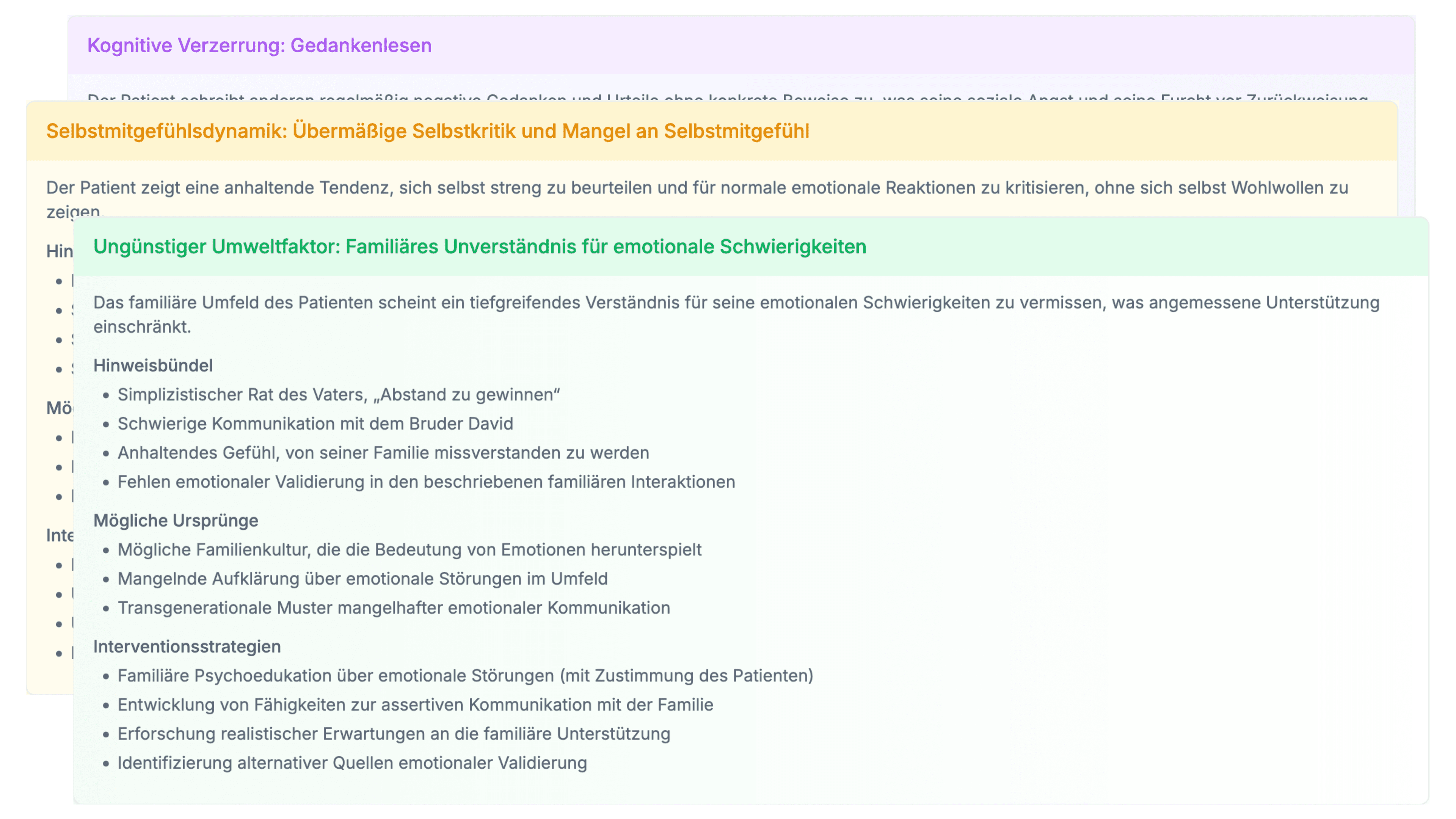 Datenzusammenfassung