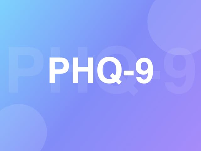 PHQ-9: Patient Health Questionnaire-9