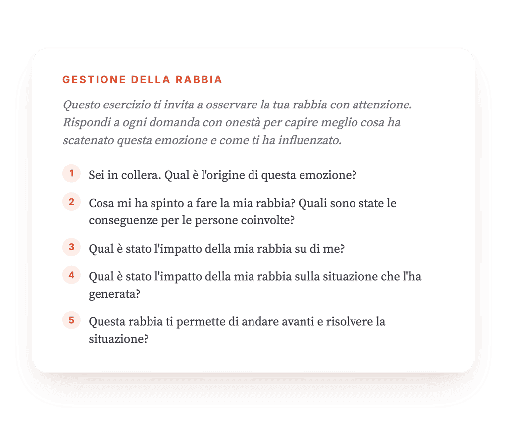 Sono arrabbiato: un esercizio clinico per esplorare la rabbia
