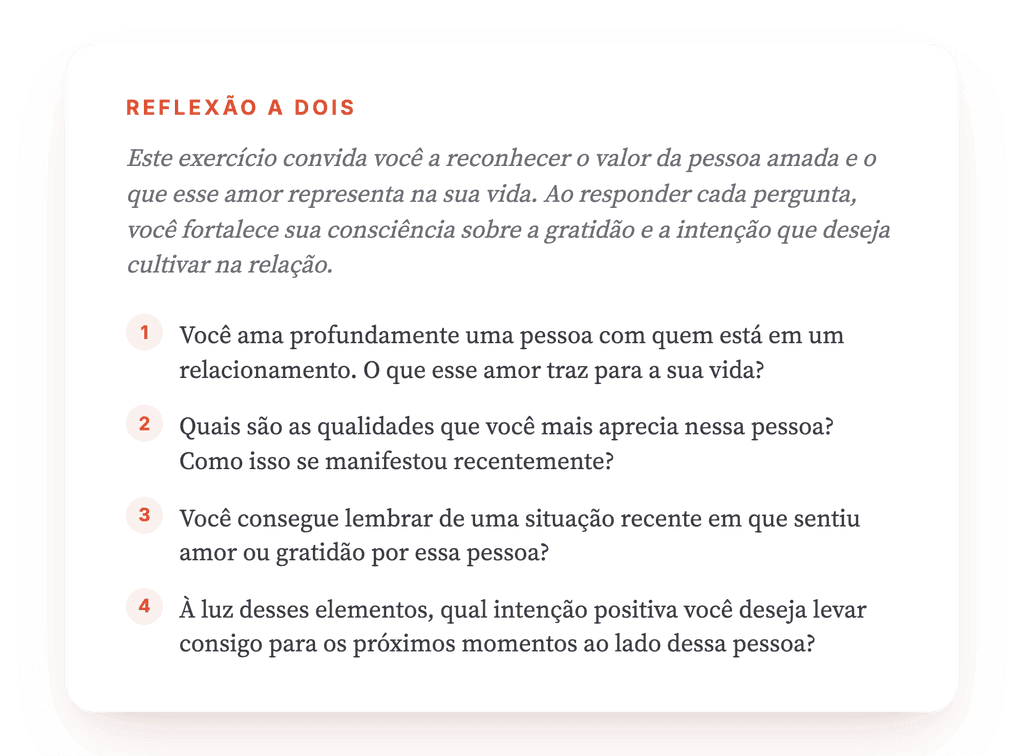 Gratidão no Casal: Exercício Clínico de Ativação Relacional