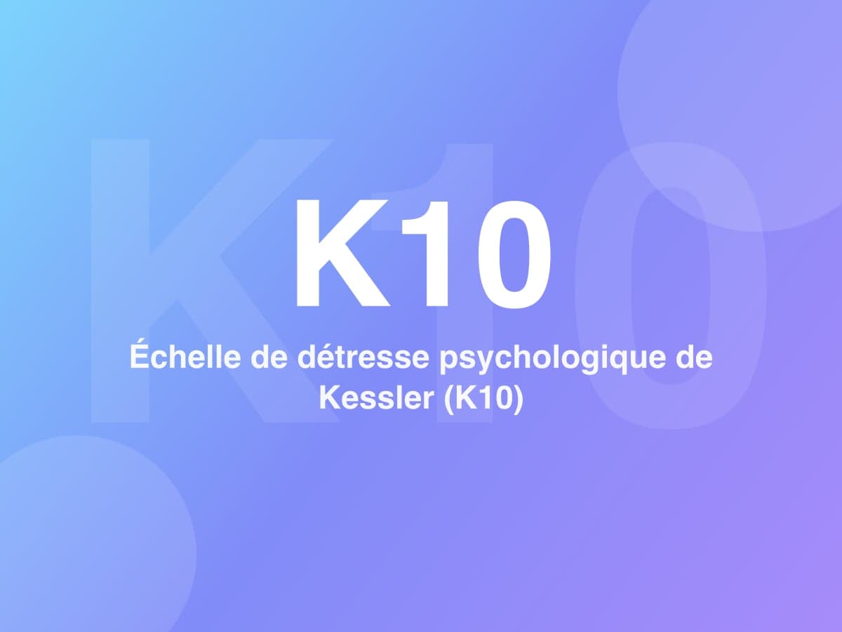 Escala de Sofrimento Psicológico de Kessler (K10)
