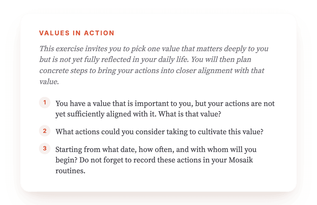 Values Cultivation: A Guided Clinical Exercise for Therapists