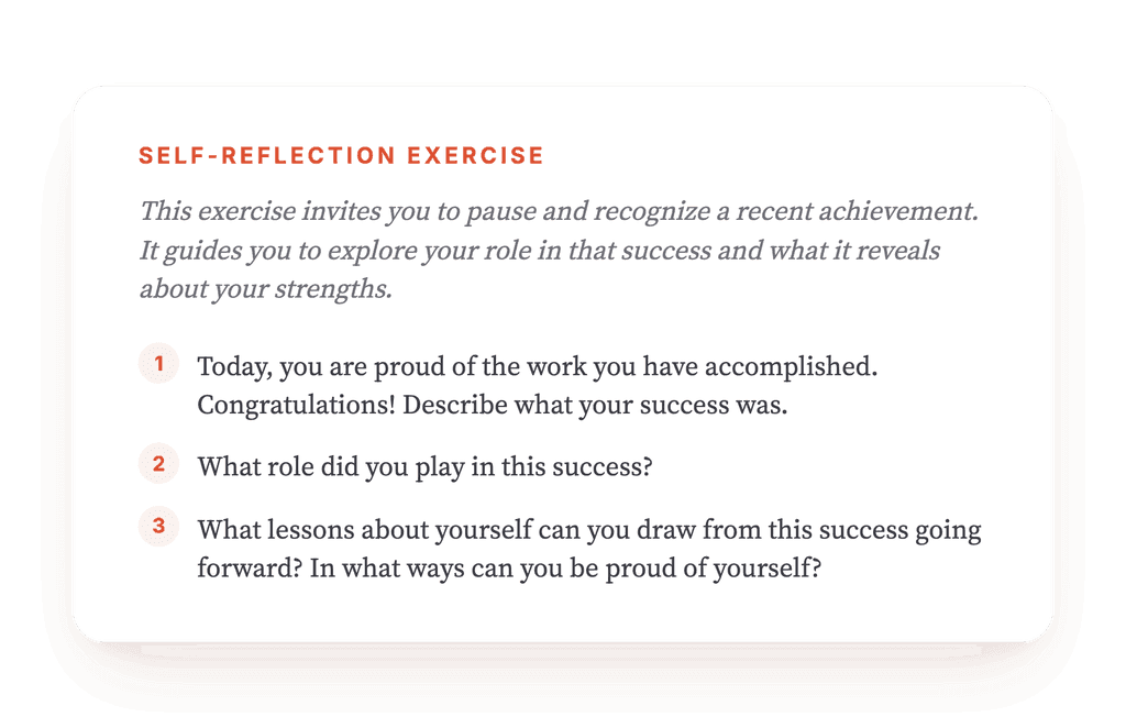 Celebrating Personal Successes: A Guided Self-Worth Exercise