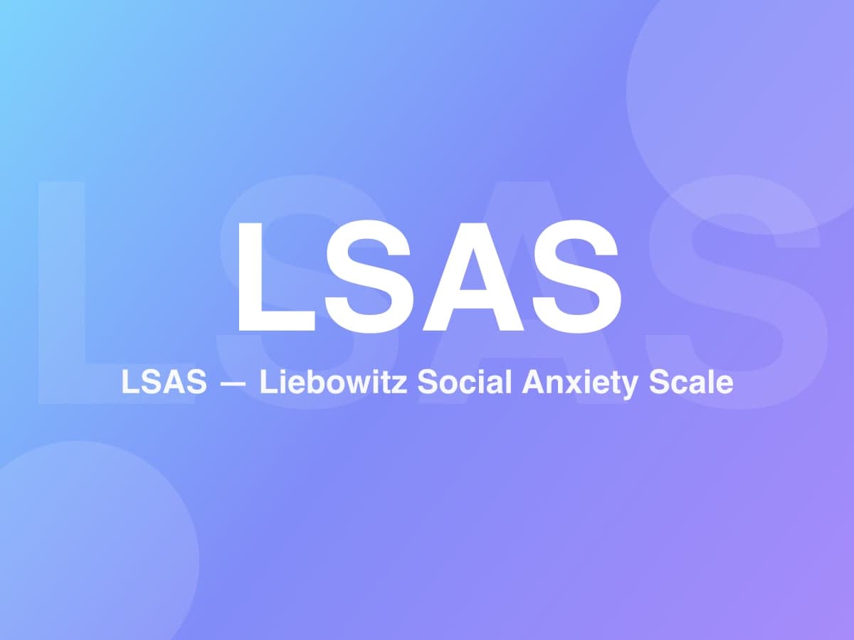 Escala de Ansiedade Social de Liebowitz