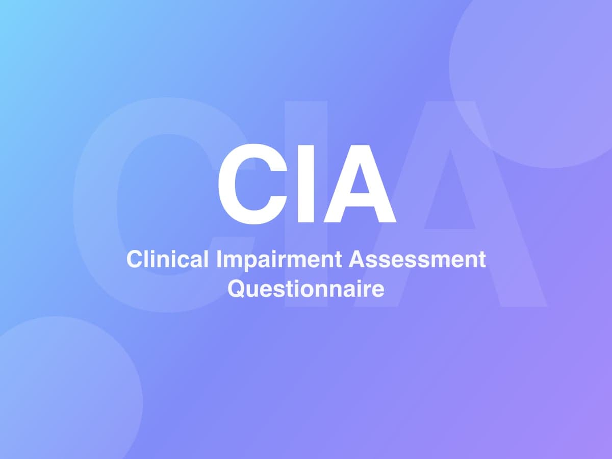Clinical Impairment Assessment Questionnaire