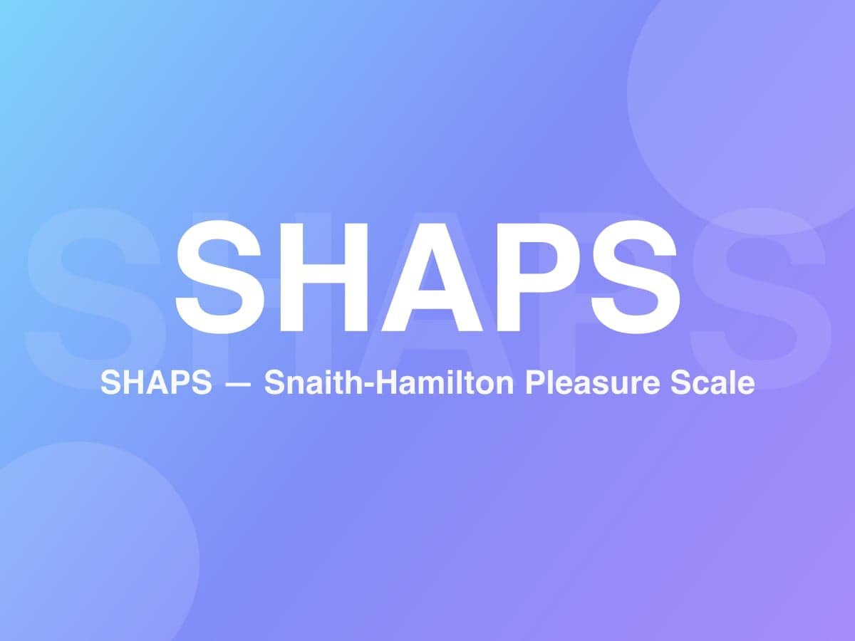 Escala de Placer de Snaith-Hamilton