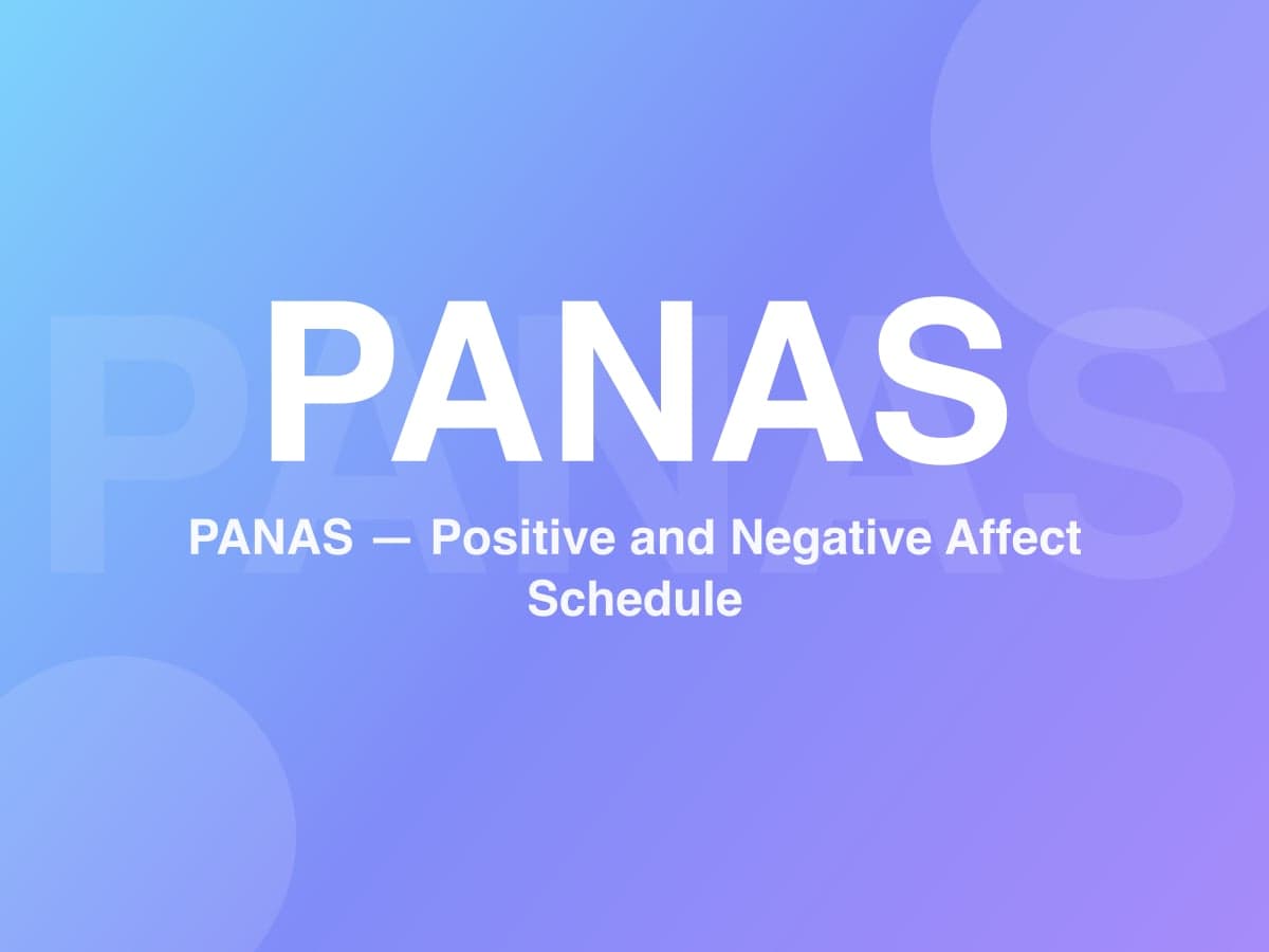 Escala de Afetos Positivos e Negativos (PANAS)