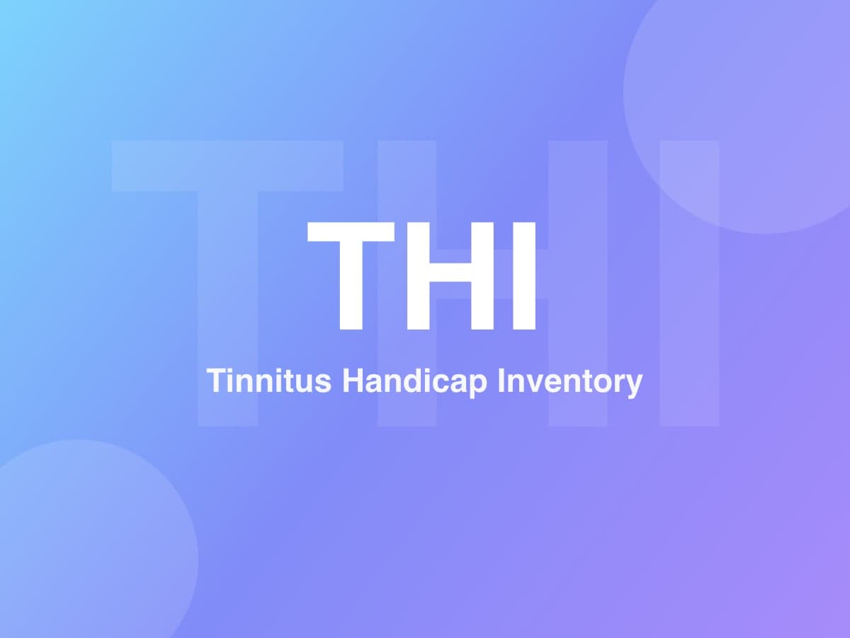 Tinnitus Handicap Inventory (THI)