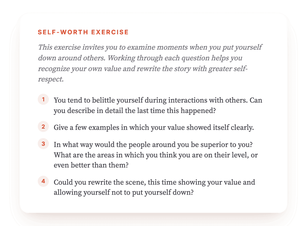 Self-Deprecation in Social Interactions: A Clinical Exercise