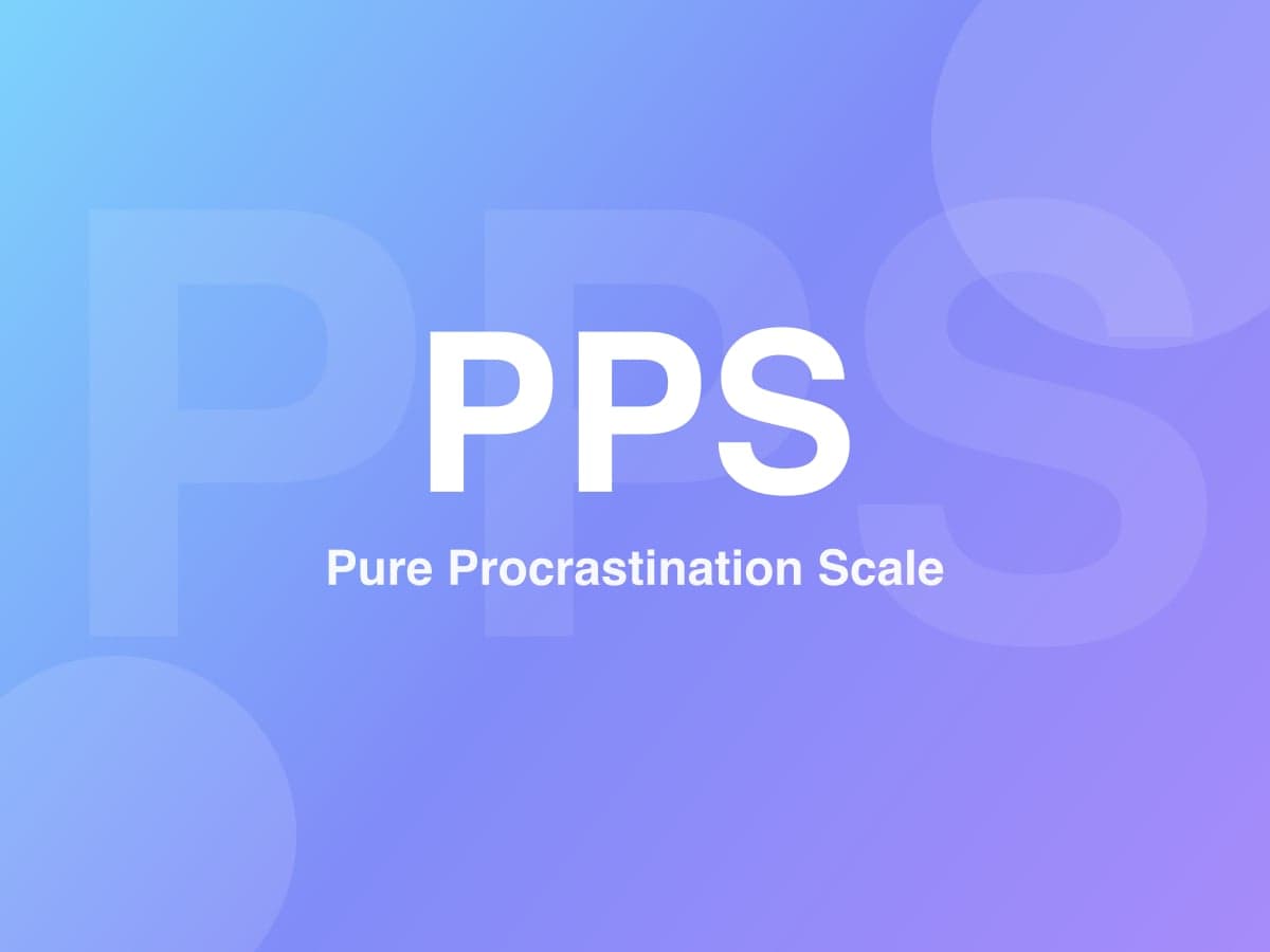 Pure Procrastination Scale
