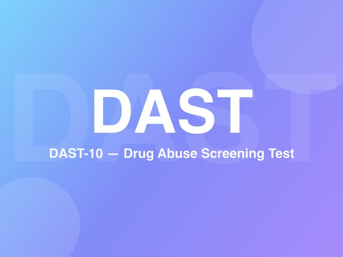 Drug Abuse Screening Test (DAST-10)