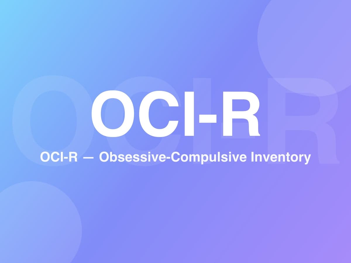 Inventário Obsessivo-Compulsivo Revisto (OCI-R)