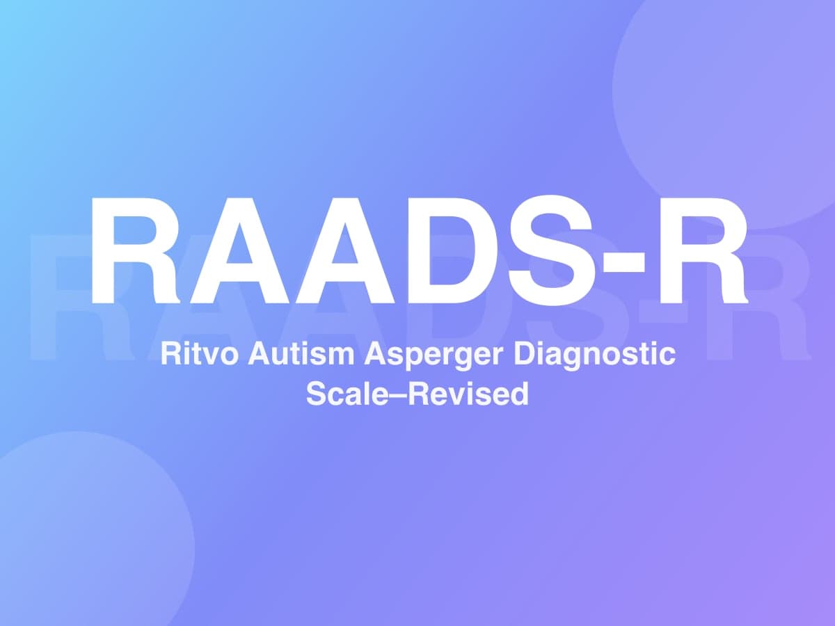 Escala de Diagnóstico de Autismo e Asperger de Ritvo - Revisada