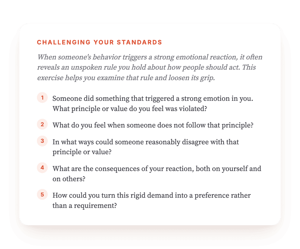 Rigid Rules and Demandingness: A Guided Clinical Exercise