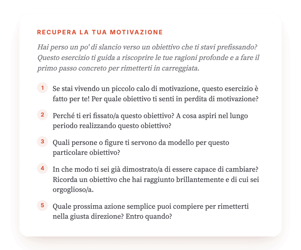 Calo di motivazione: uno strumento clinico per il terapeuta