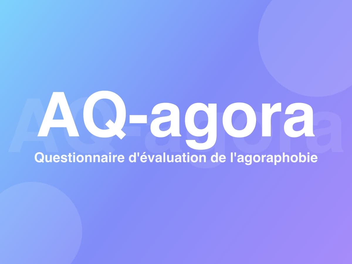 Agoraphobia Evaluation Questionnaire
