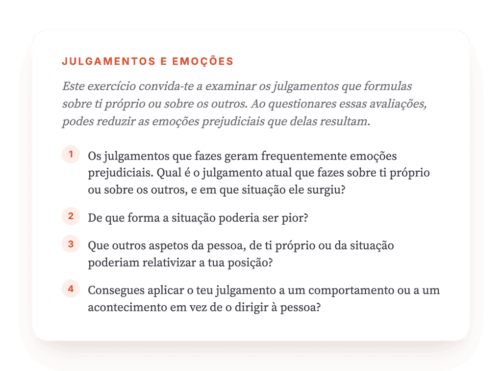 Julgamentos globais: exercício clínico de reavaliação cognitiva