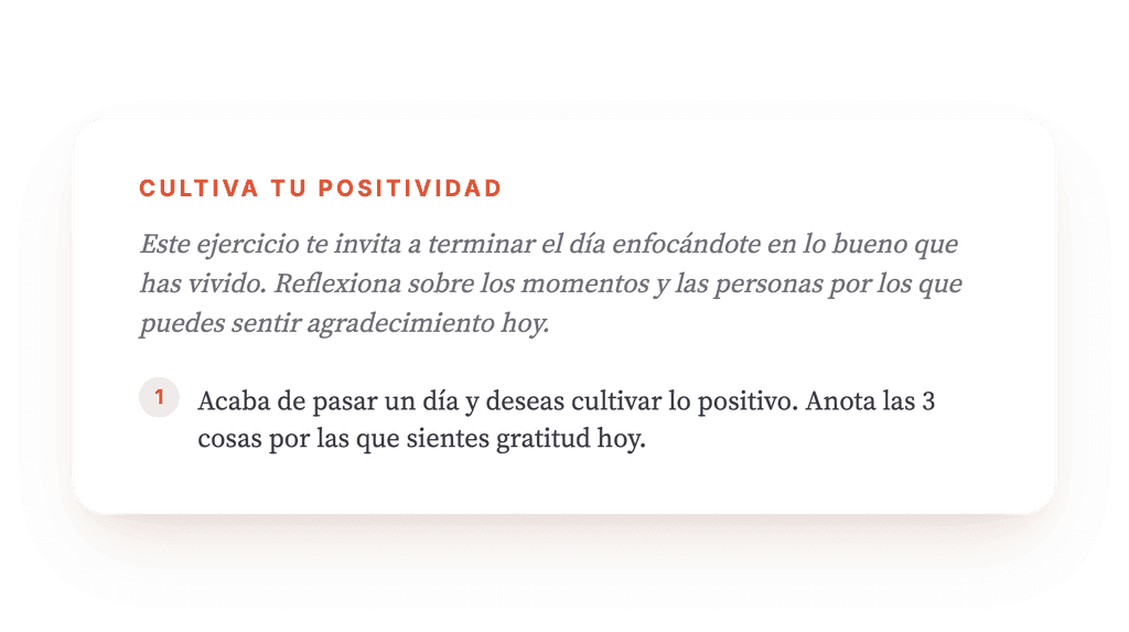Cultivar la positividad: el registro de gratitud diario