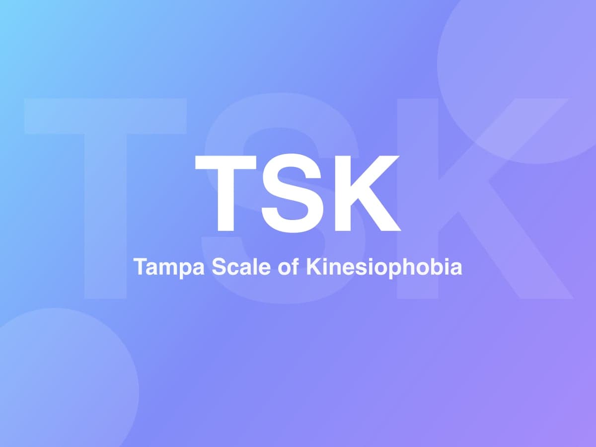 Tampa Scale of Kinesiophobia