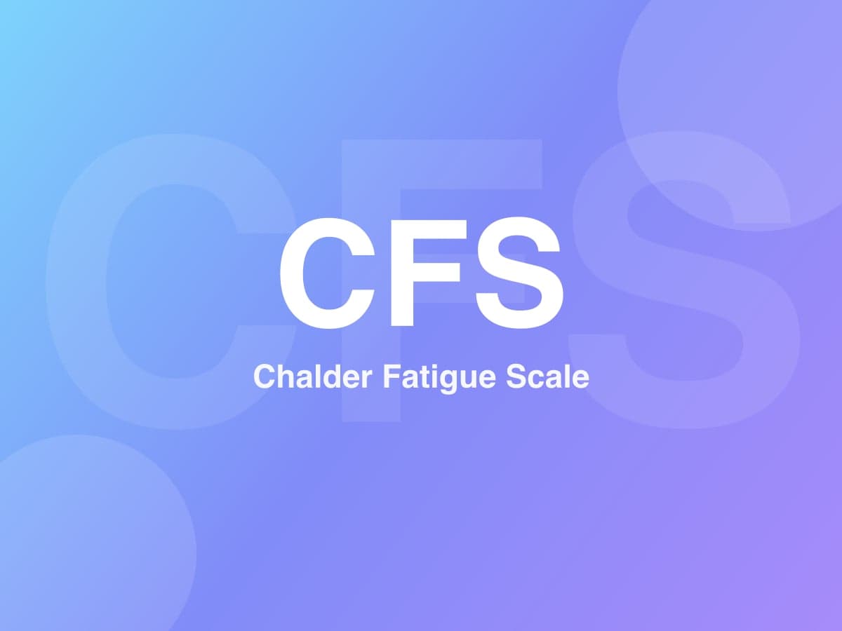 Chalder Fatigue Scale