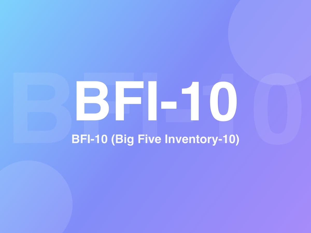 Big Five Inventory-10