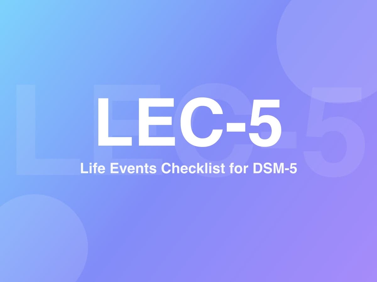 Cuestionario de Sucesos Vitales para el DSM-5