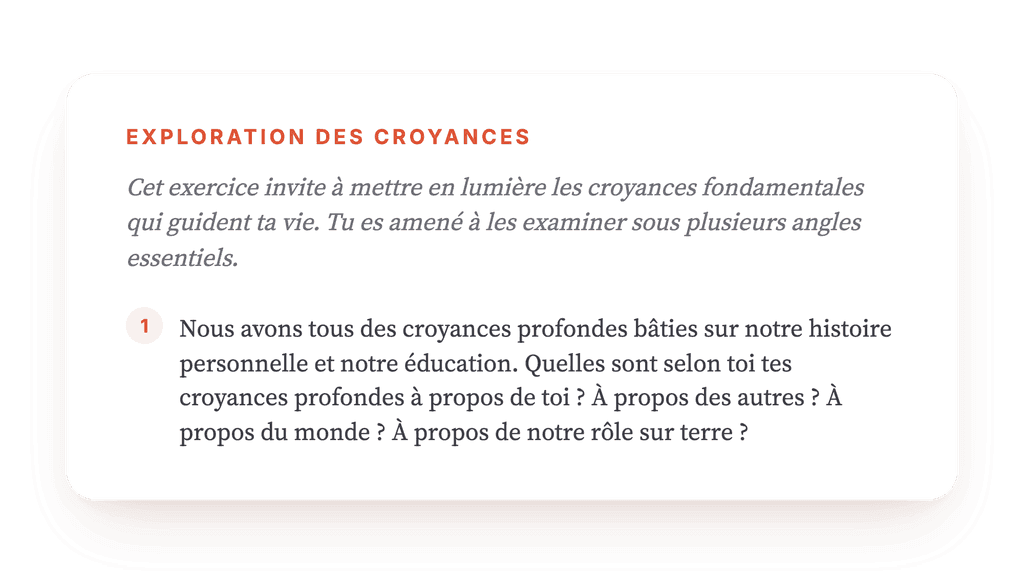 Croyances profondes : cartographier le filtre soi, autres, monde